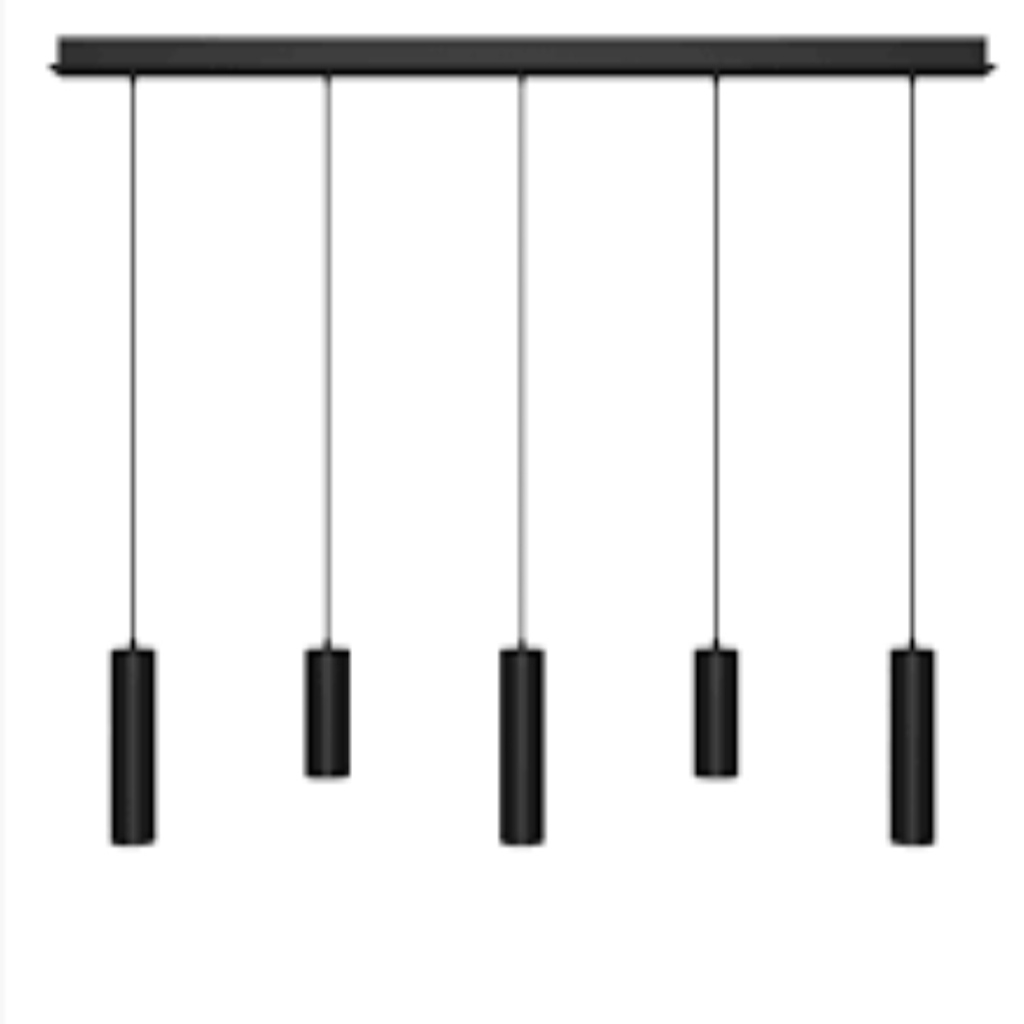 MYLİGHTS MASA ÜSÜTÜ BEŞLİ LED AVİZE GÜN IŞIĞI LED AMPULLÜ 120 CM TABAN