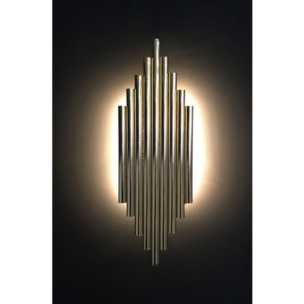 Mylights Mat Gold Metal Aplik Retro Rustik Aplik