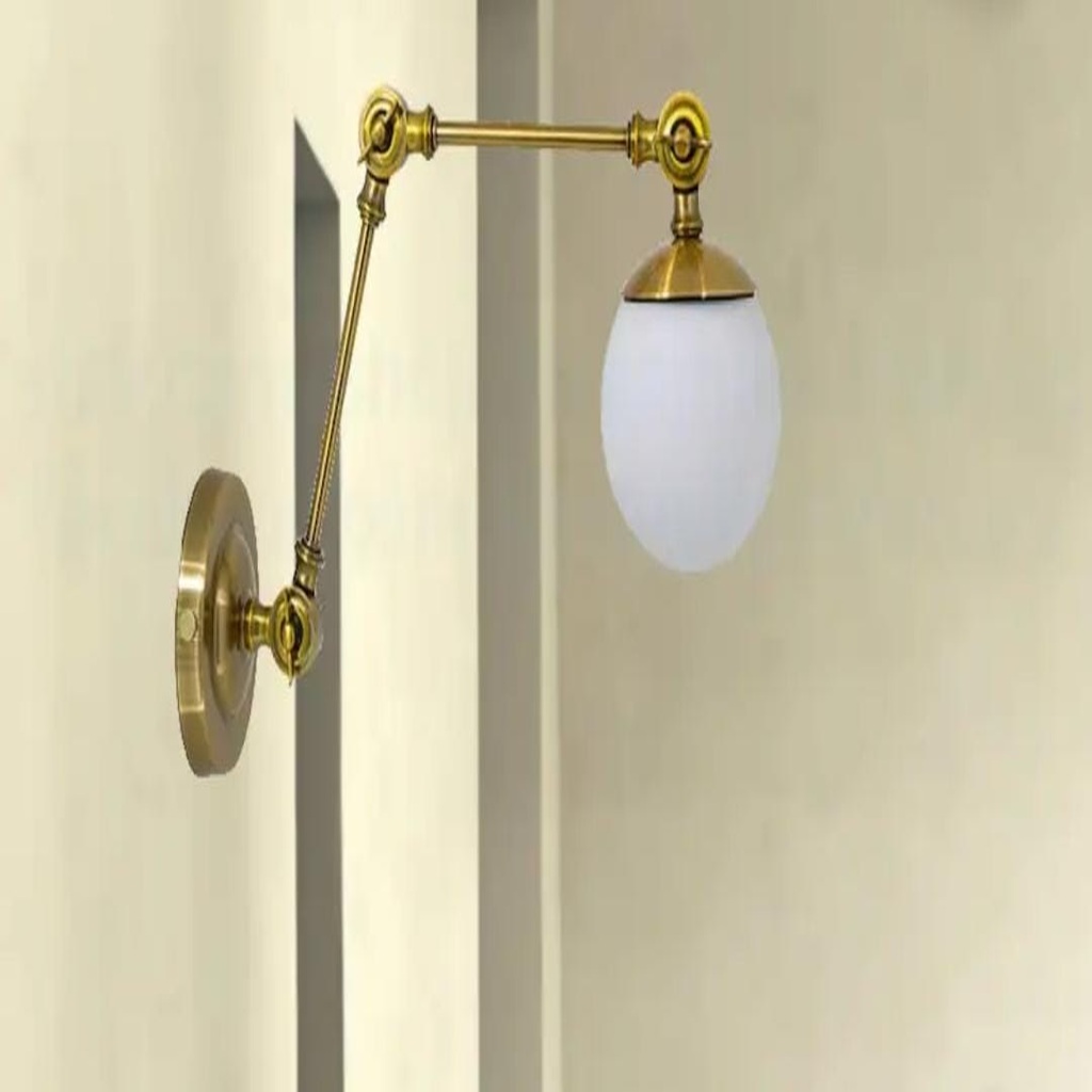 MYLİGHTS AKROBAT OPAL CAMLI OKUMA LAMBASI DUVAR APLİK 