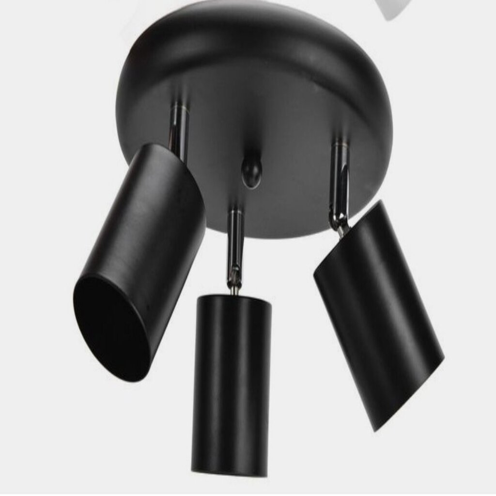 MYLİGHTS MAT SİYAH METAL PLOFONYER LED AVİZE GÜN IŞIĞI LED AMPUL DAHİLDİR