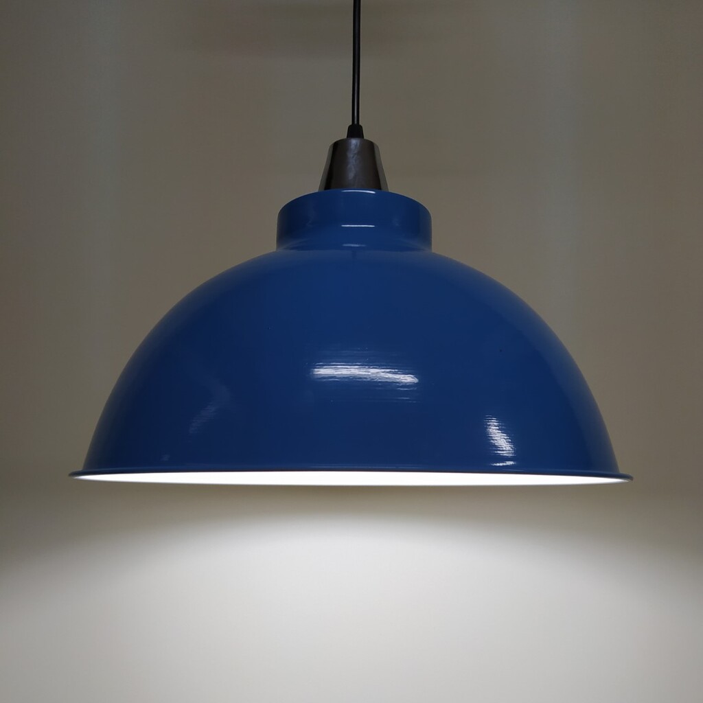 MYLİGHTS MAVİ İÇİ BEYAZ METAL SARKIT AVİZE