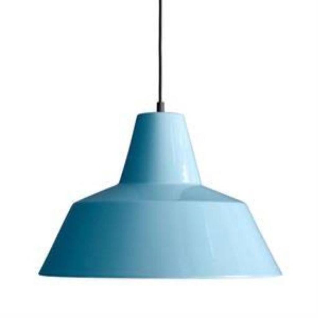 MYLİGHTS MAVİ İÇİ BEYAZ METAL SARKIT AVİZE E27 DUYLU 33CM 