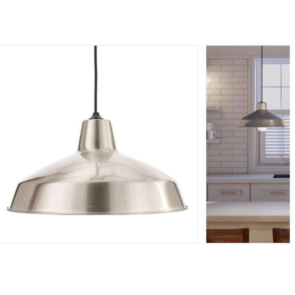 Mylights Metal İnox Paslanmaz Metal Sarkıt Avize 35 Cm