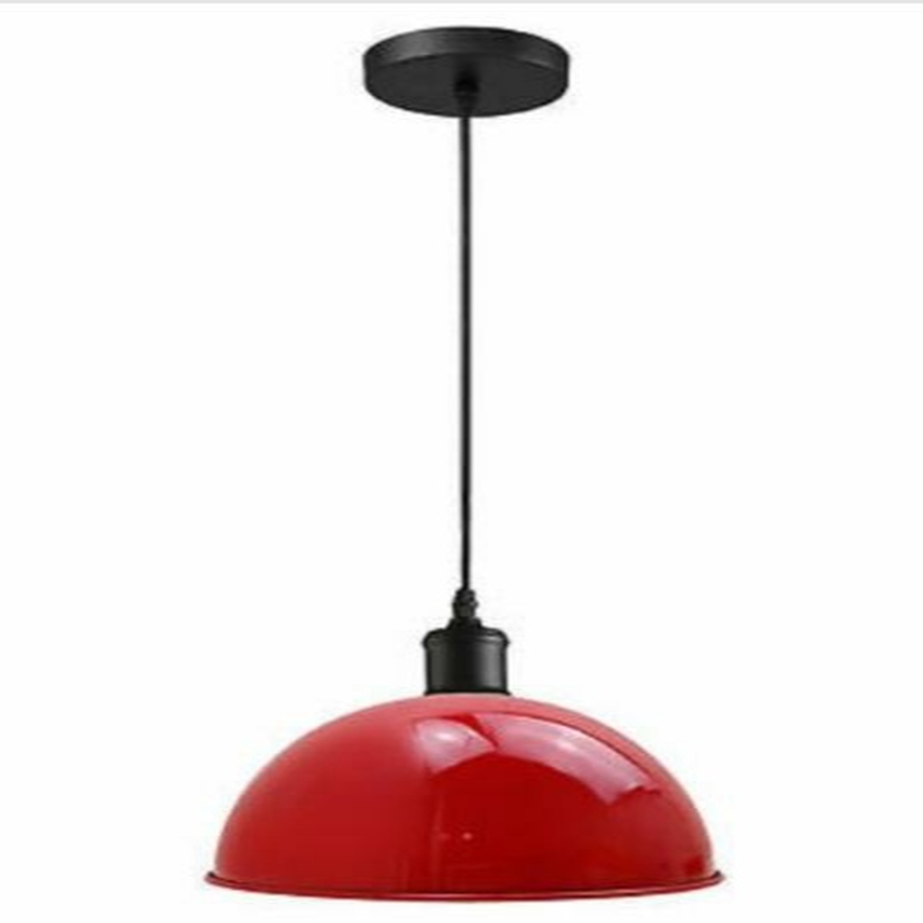 MYLİGHTS METAL SARKIT AVİZE KIRMIZI 30 CM