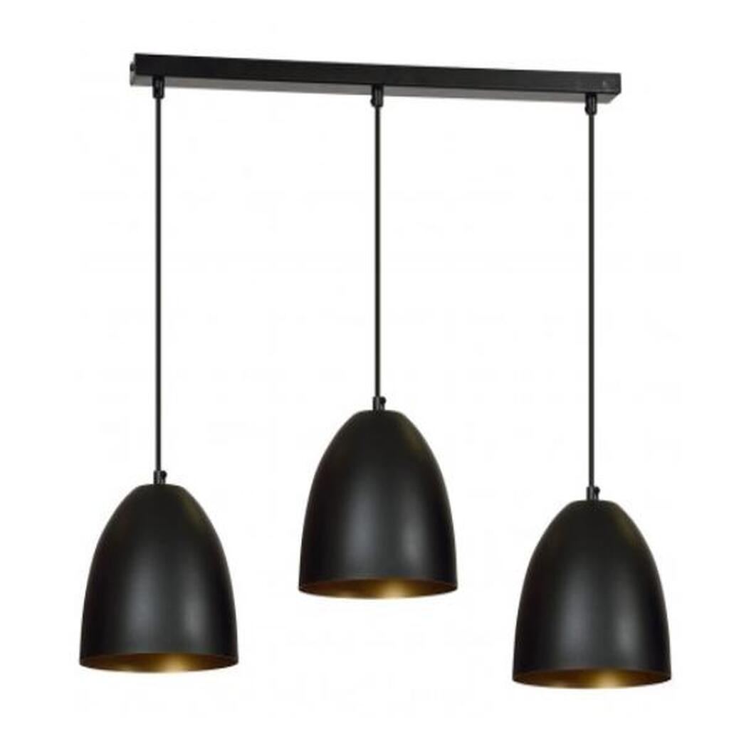 MYLİGHTS METAL SARKIT AVİZE MESA ÜSÜTÜ TEZGAH VE BAR ÜSTÜ ÜÇLÜ AVİZE 100 CM TABAN