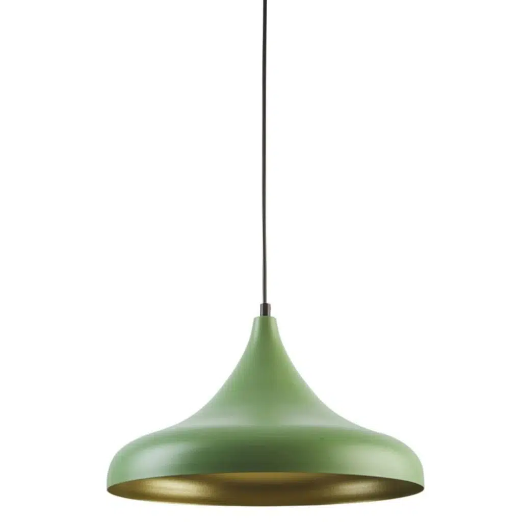 mylights metal yeşil sarkıt avize modern spor avize 35cm 