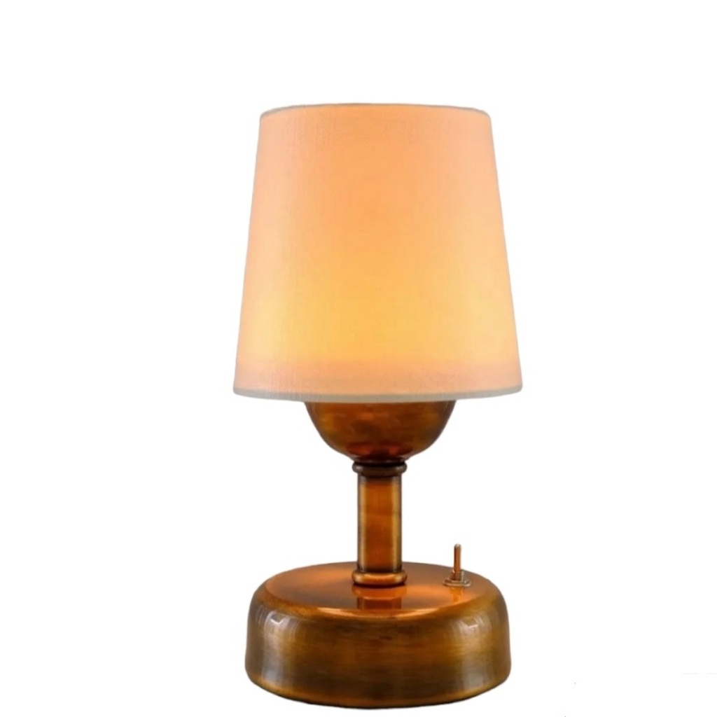 MYLİGHTS MİNİK PİLLİ ABAJUR GECE LAMBASI LEDLİ PİLLİ ABAJUR MASA LAMBASI