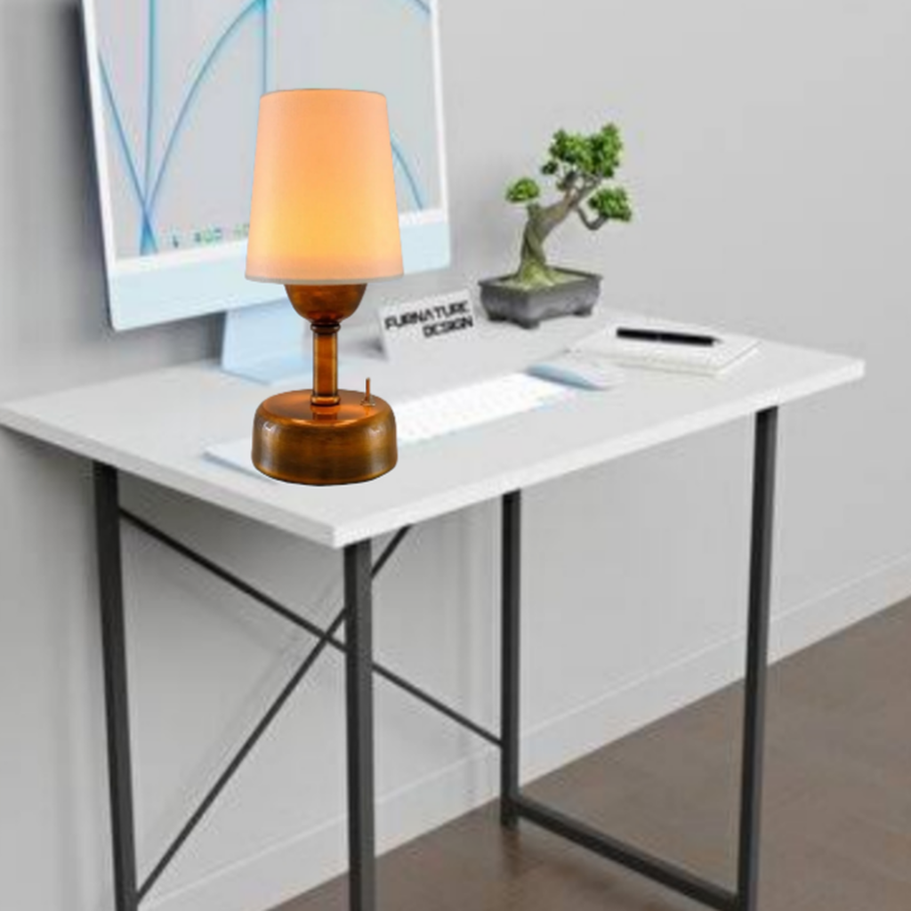 MYLİGHTS MİNİK PİLLİ ABAJUR GECE LAMBASI LEDLİ PİLLİ ABAJUR MASA LAMBASI