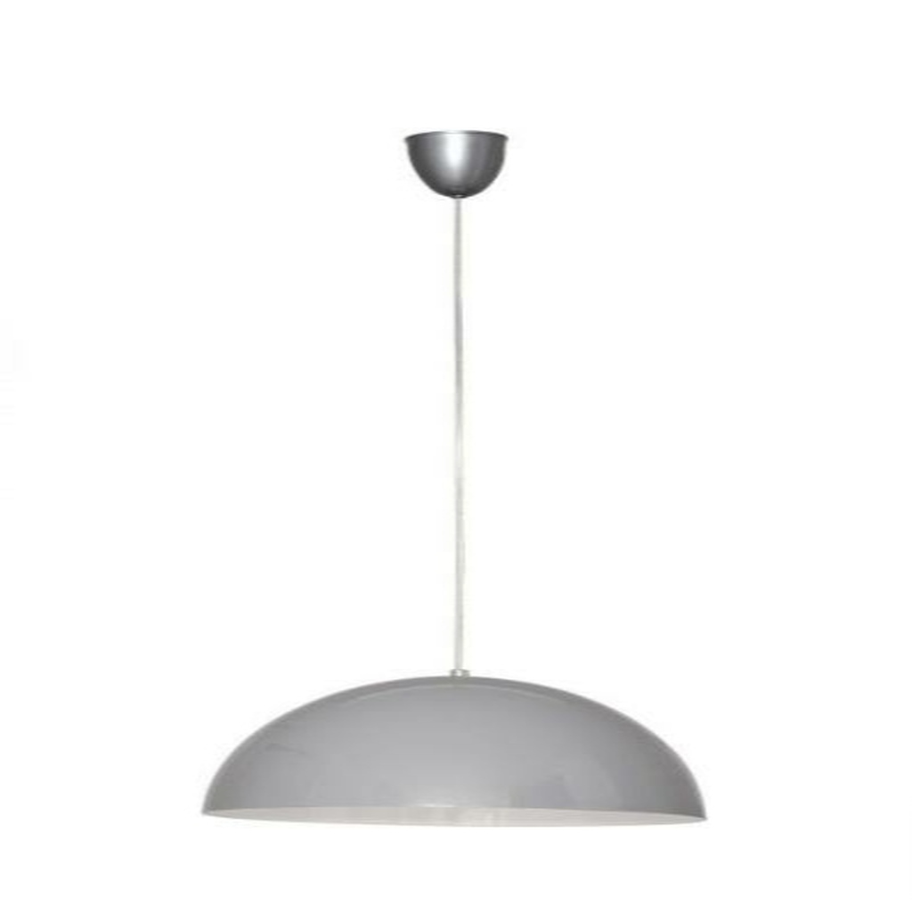 MYLİGHTS MODERN GRİ İÇİ BEYAZ METAL SARKIT AVİZE 40 CM