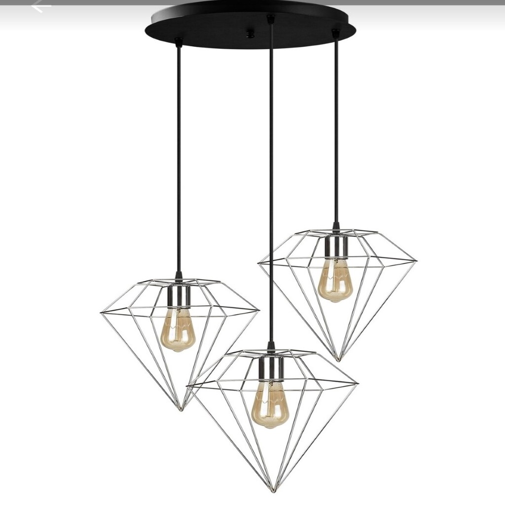 MYLİGHTS MODERN KROM ÜÇLÜ SARKIT AVİZE