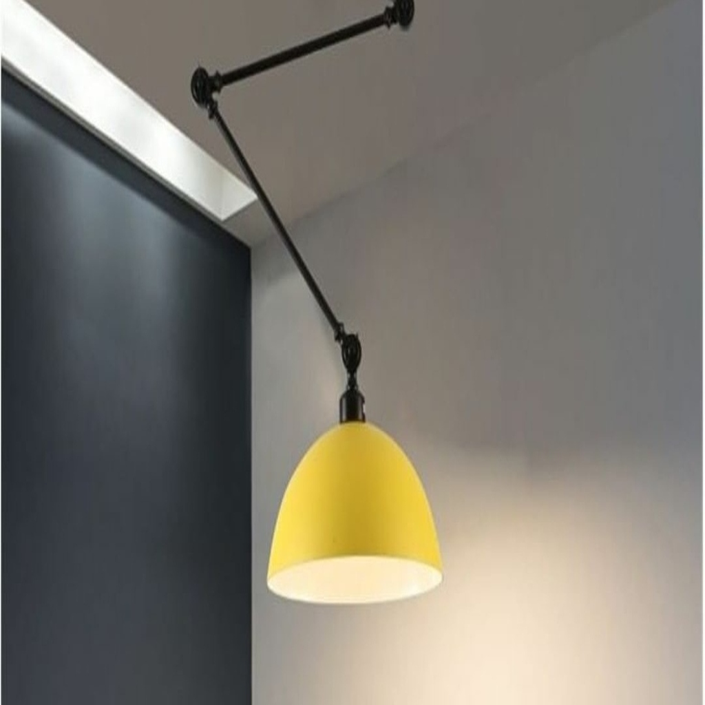 MYLİGHTS MODERN METAL AKROBAT SARKIT AVİZE SARI