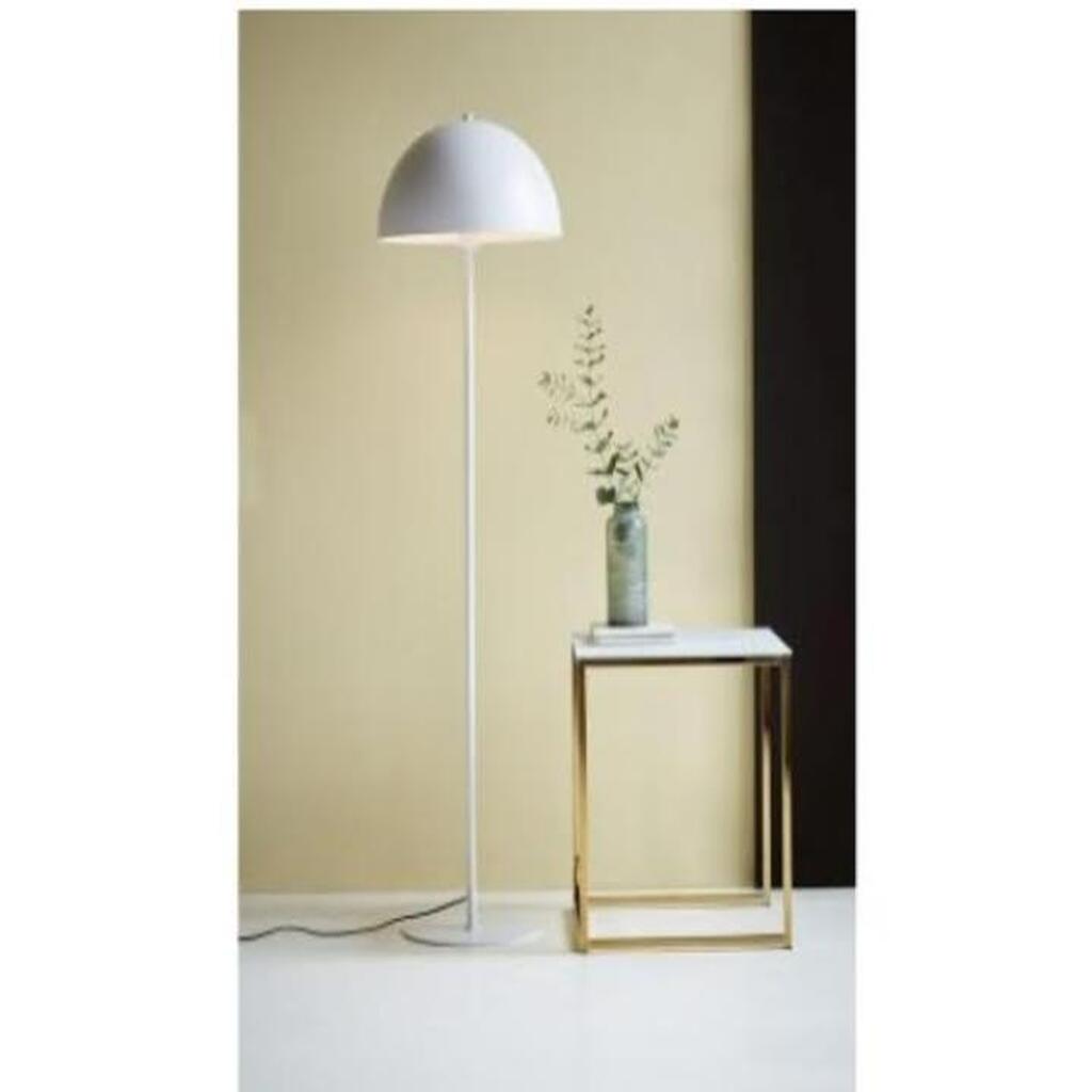 mylights modern metal mat beyaz lambader köşe lambası en 40 cm