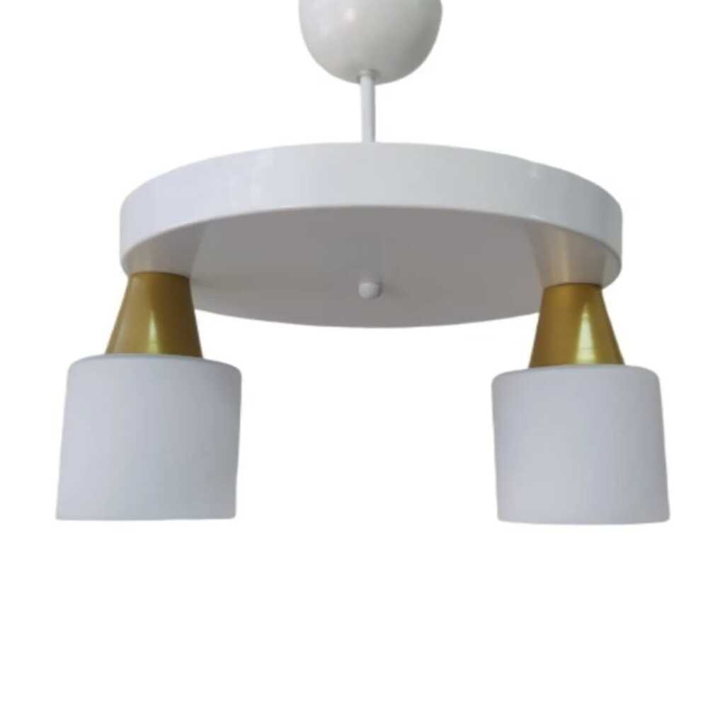 MYLİGHTS MODERN SPOR AVİZE YUVARLAK 2Lİ SARKIT 30CM