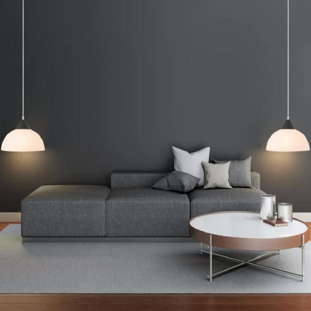 mylights modern spor opal cam 30cm askılı paslanmaz cam sarkıt avize mutfak avize 