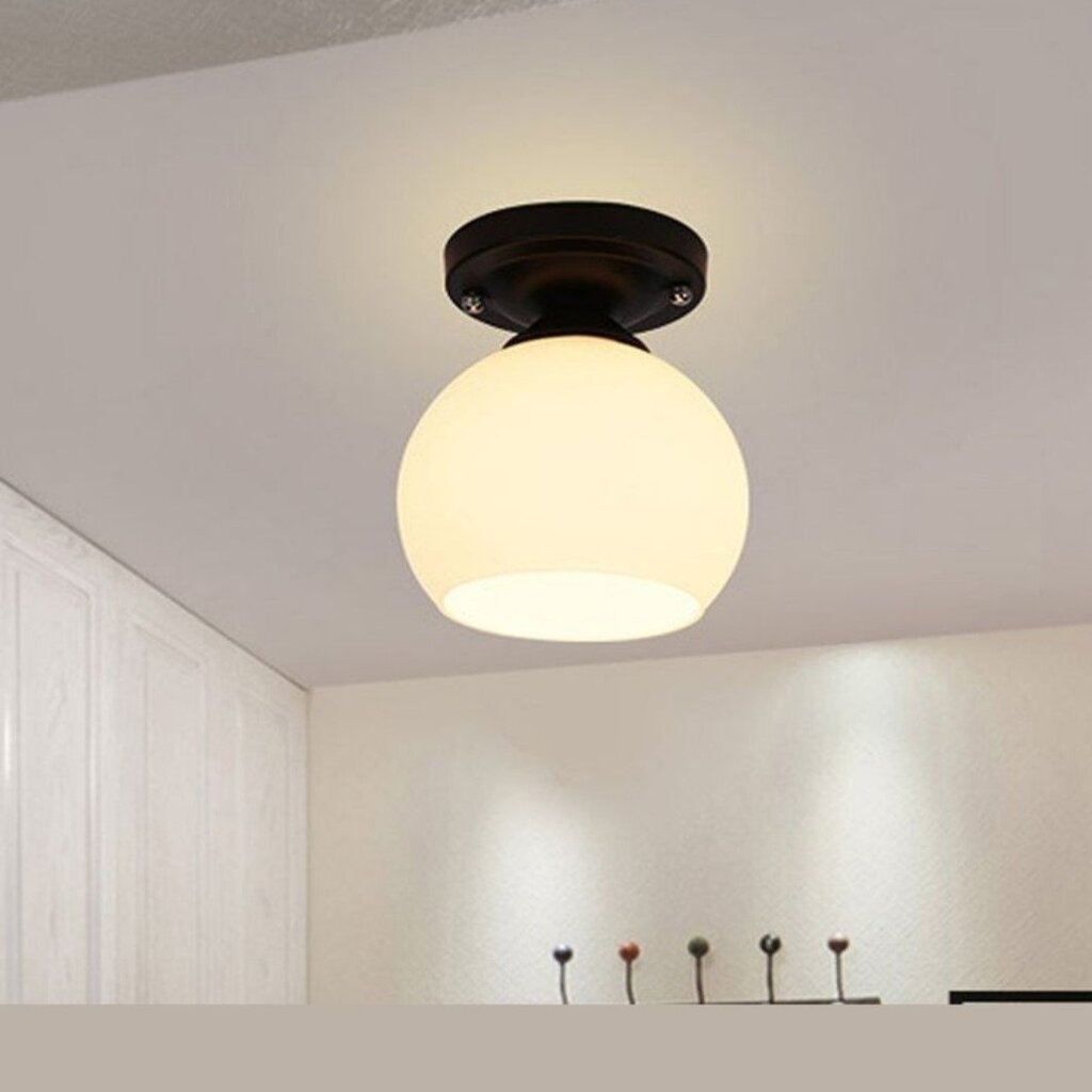 MYLİGHTS MODERN SPOR OPAL CAMLI TAVAN AVİZE CAP 15 CM E27 DUYLU 