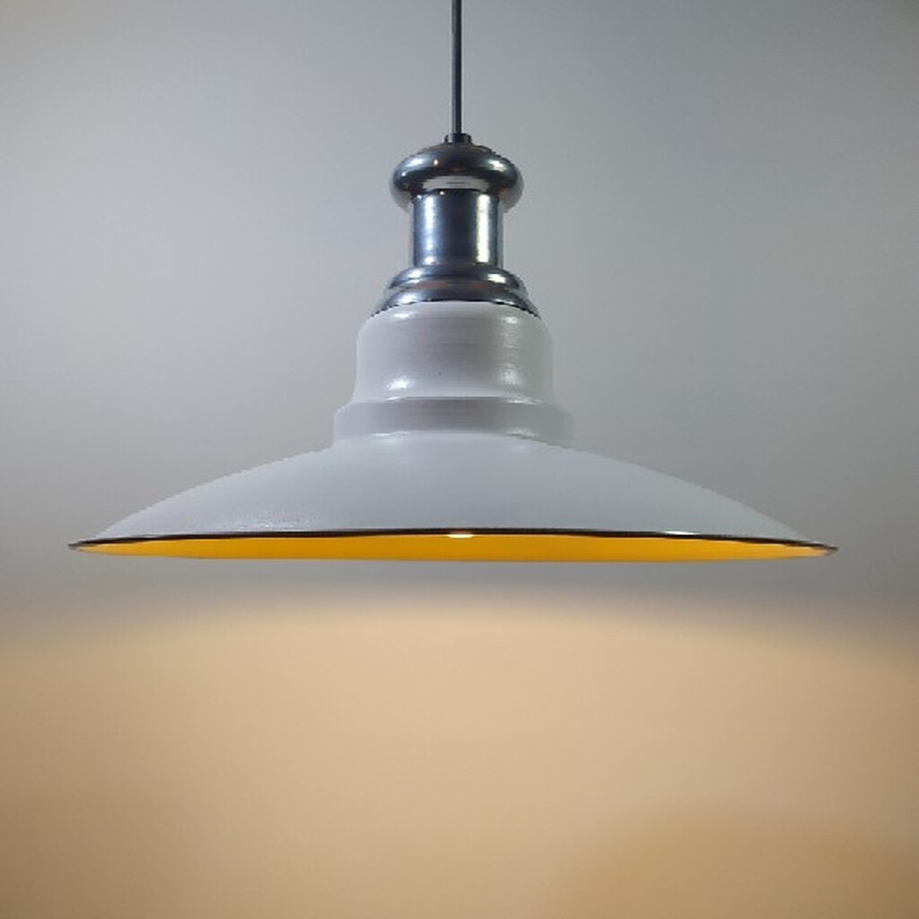 MYLİGHTS MODERN SPOR TEKLİ GÜMÜŞ SÜSLÜ METAL AVİZE