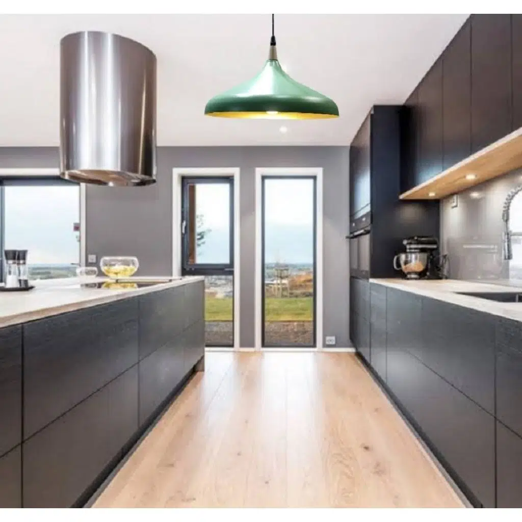 MYLİGHTS MUTFAK AVİZE YEŞİL SARKIT AVİZE MODERN SPOR AVİZE 35 CM 