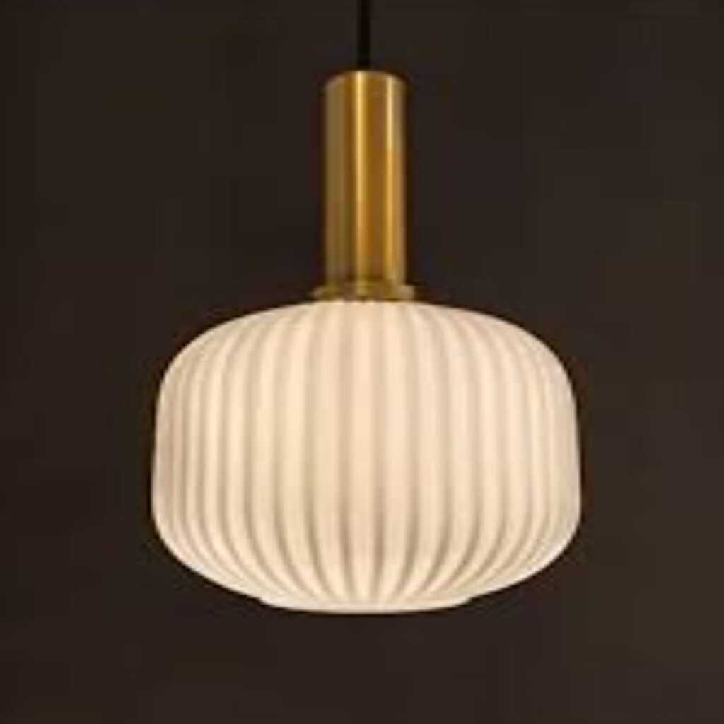 MYLİGHTS OPAL SARKIT AVİZE 20CM BRONZ ASKILI SPOR TEKLİ AVİZE