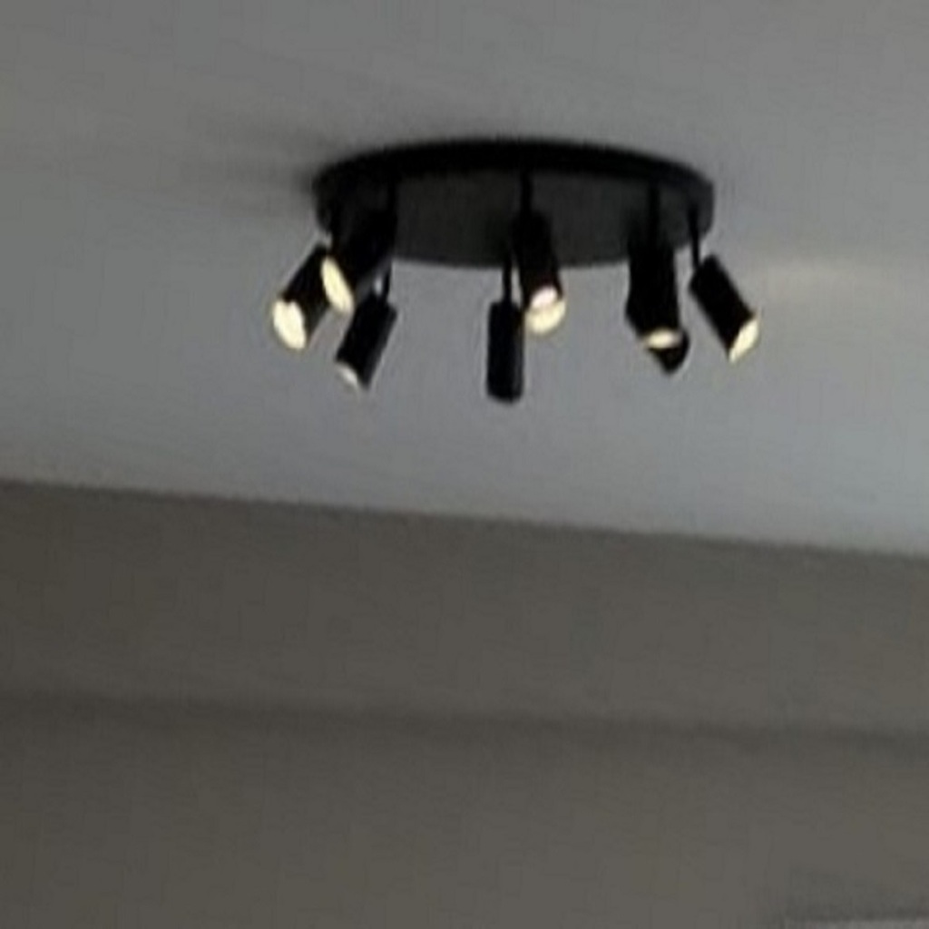 mylights ampllü 60 cm siyah led avize hareketli başlıklar led avize salon avize 8li led avize 