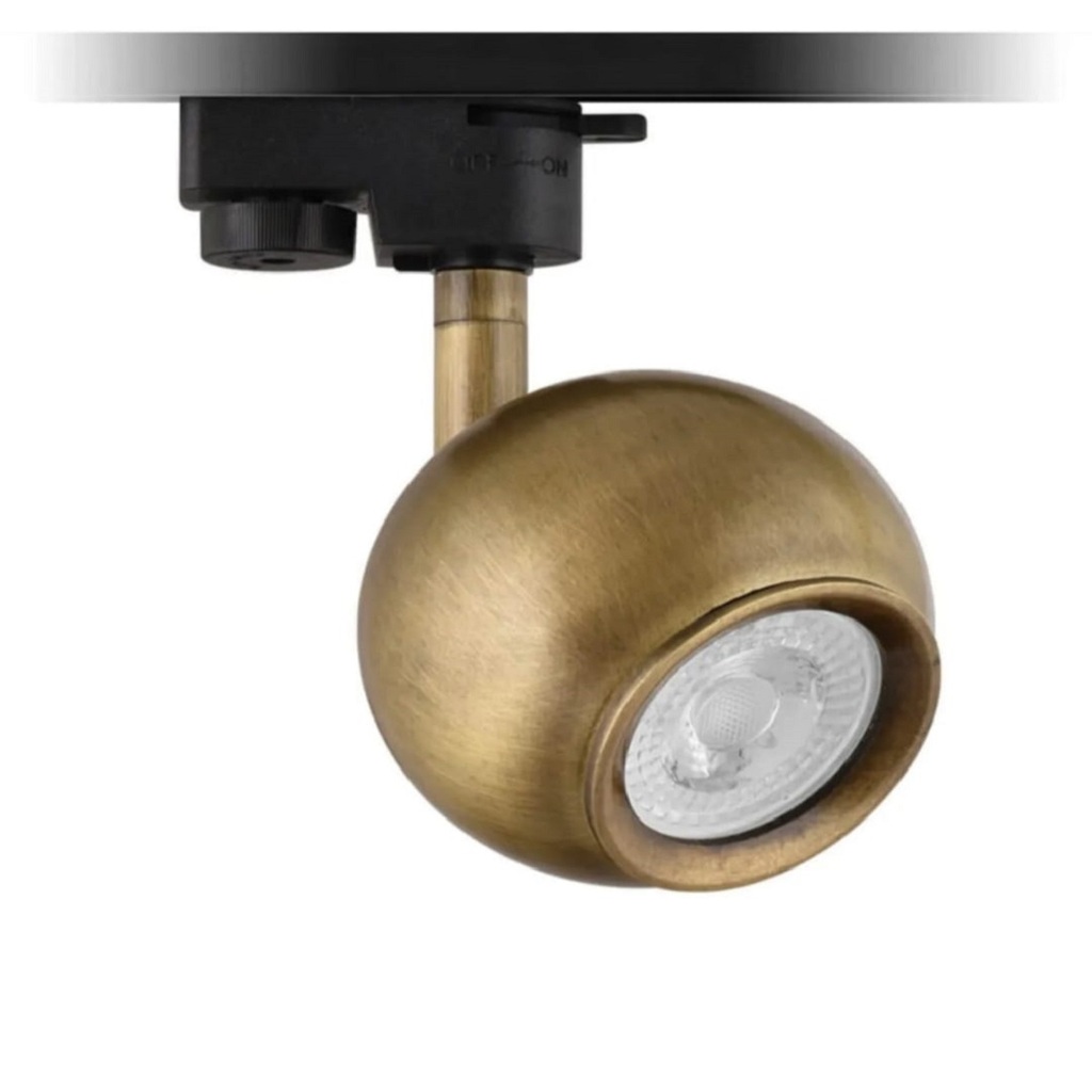 MYLİGHTS RAY SPOT TEKLİ KÜRE MONOFAZA GÜN IŞIĞI AMPULLÜ RAY SPOT RAY HARİÇTİR ESKİTME KAPLAMA 