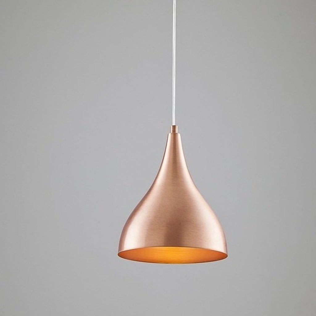 MYLİGHTS RETRO BAKIR TEKLİ SARKIT AVİZE RUSTİK TEKLİ