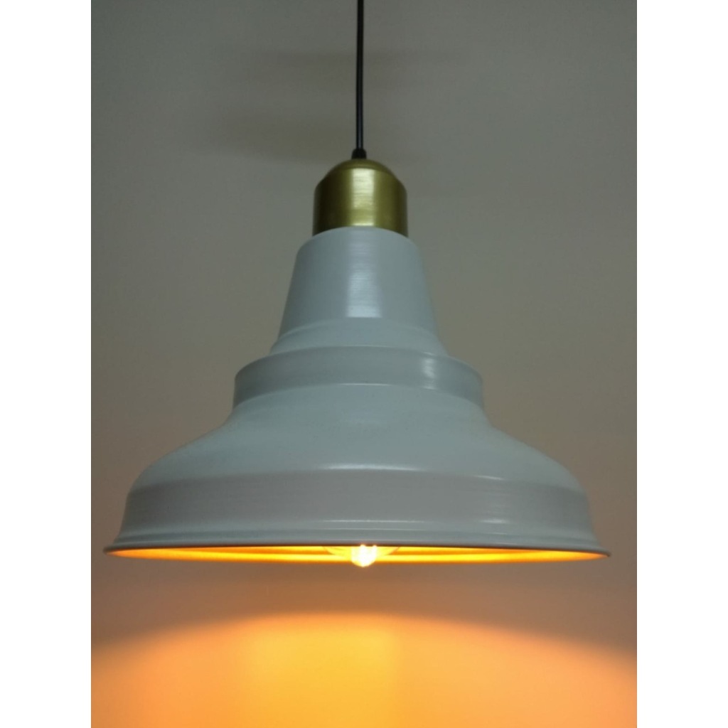 Mylights Retro Beyaz Bakır Ve Gold Askılı Metal Sarkıt Avize (429092477)
