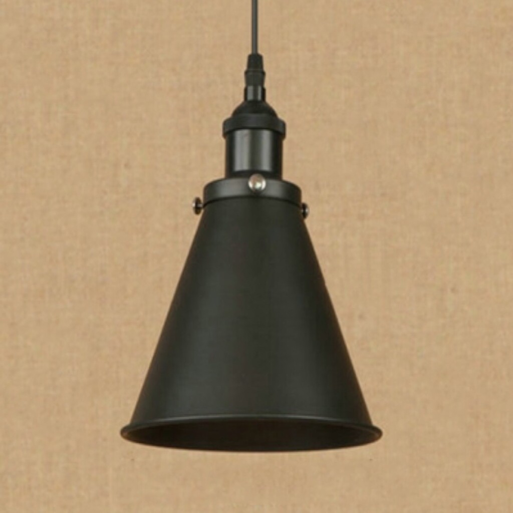 MYLİGHTS RETRO KONİK METAL SARKIT AVİZE EN 19 CM