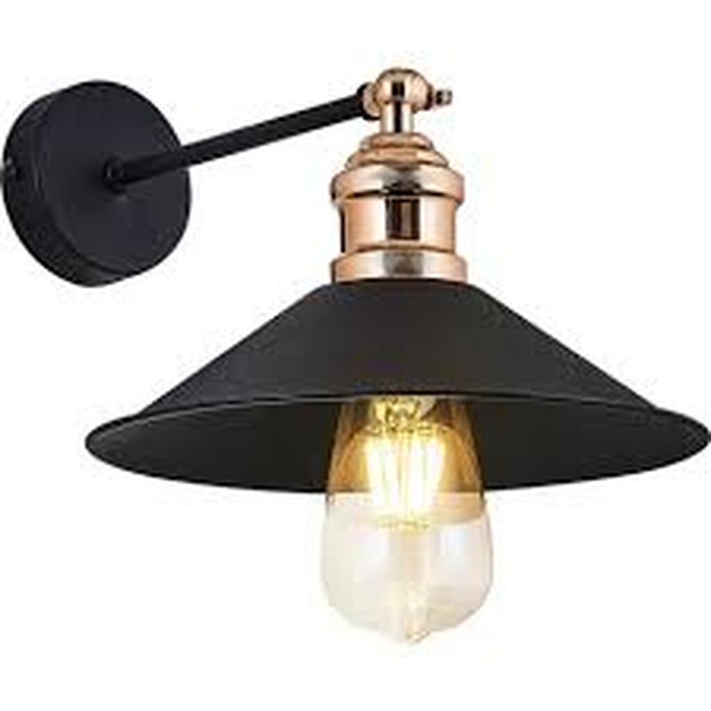 MYLİGHTS RETRO MAFSALI APLİK 23CM RUSTİK APLİK METAL APLİK