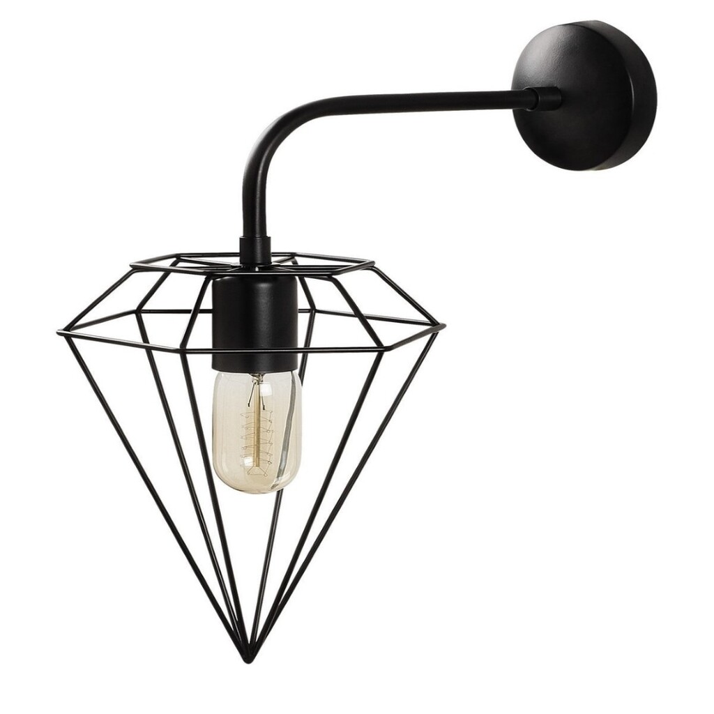 MYLİGHTS RETRO MAT SİYAH ŞIK TASARIM APLİK E 27 DUYLU