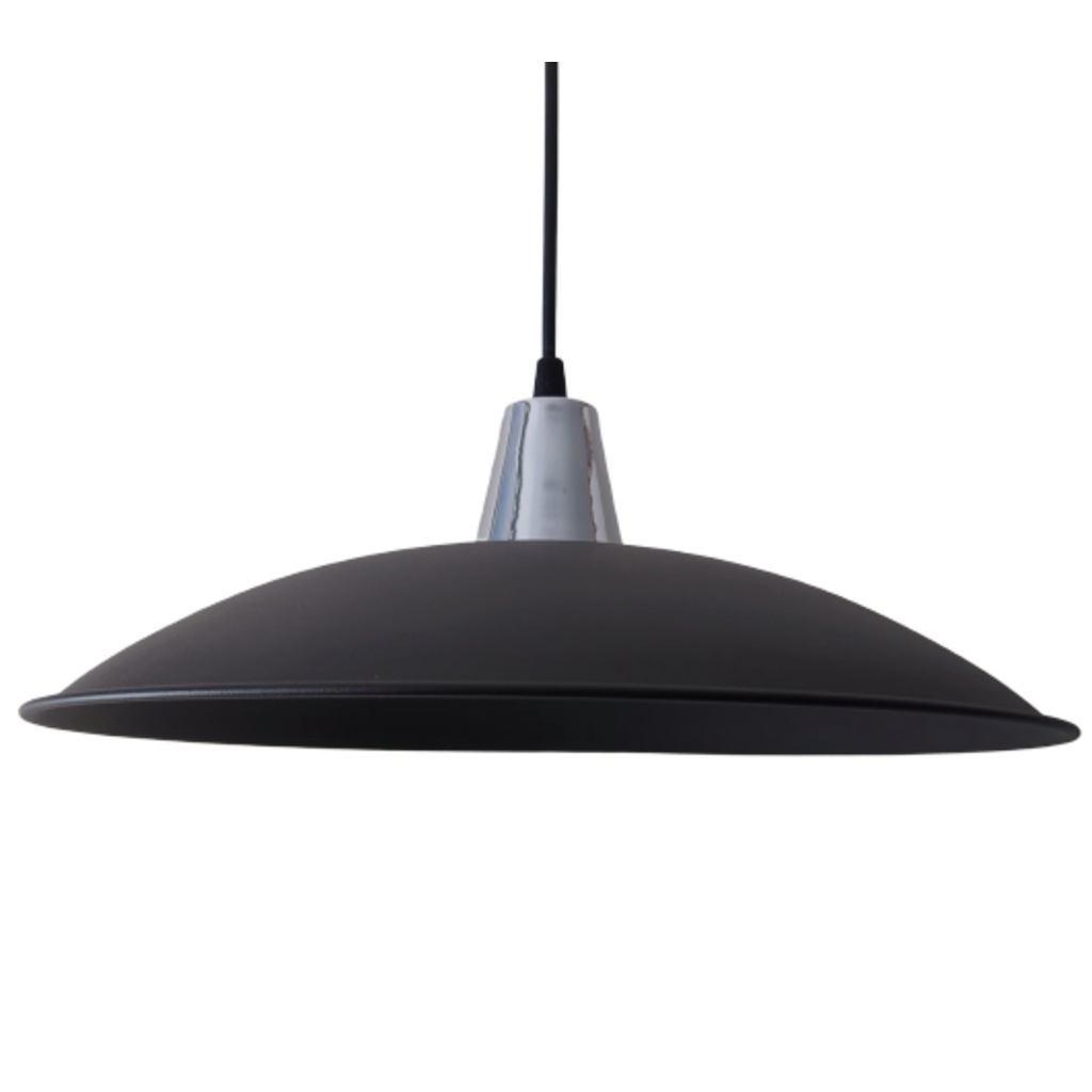 Mylights Retro Metal Avize Siyah Sarı Ve Krom Askılı Avize (421979377)