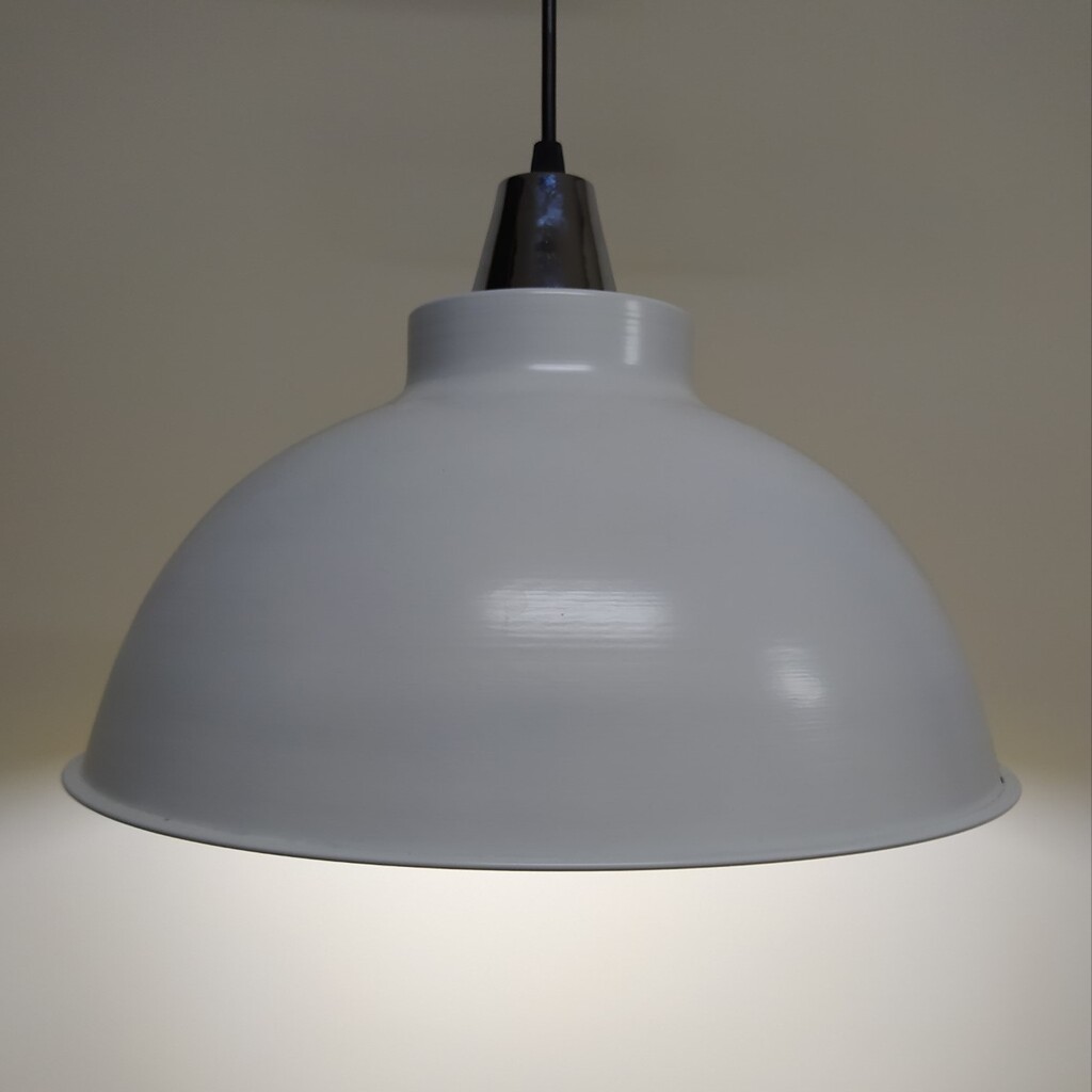 MYLİGHTS RETRO METAL KROM ASKILI METAL SARKIT BEYAZ