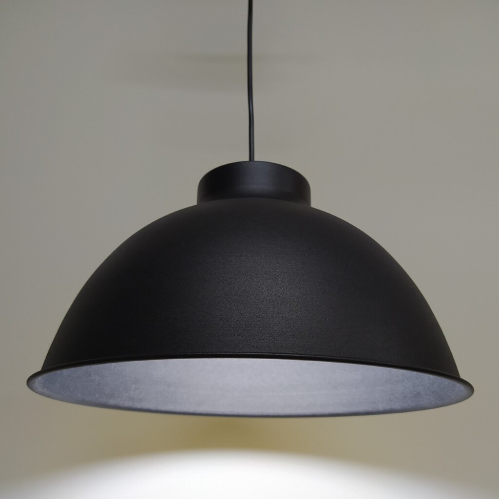 MYLİGHTS RETRO METAL SARKIT AVİZE RUSTİK TEKLİ SİYAH İÇİ SİYAH 30 CM