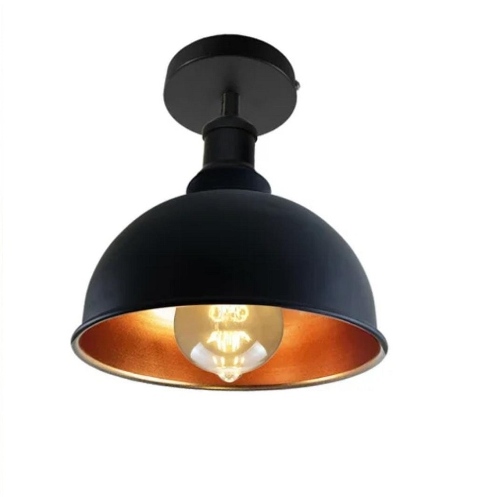 MYLİGHTS RETRO RUSTİK 20CM METAL PLOFONYER AVİZE 