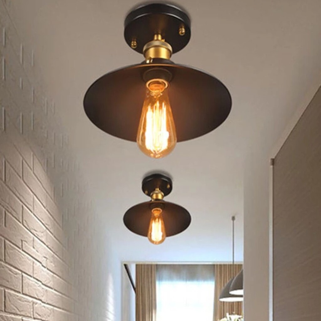 MYLİGHTS RETRO RUSTİK AVİZE RUSTİK AVİZE 23 CM EN PLOFONYER 1 ADETTİR