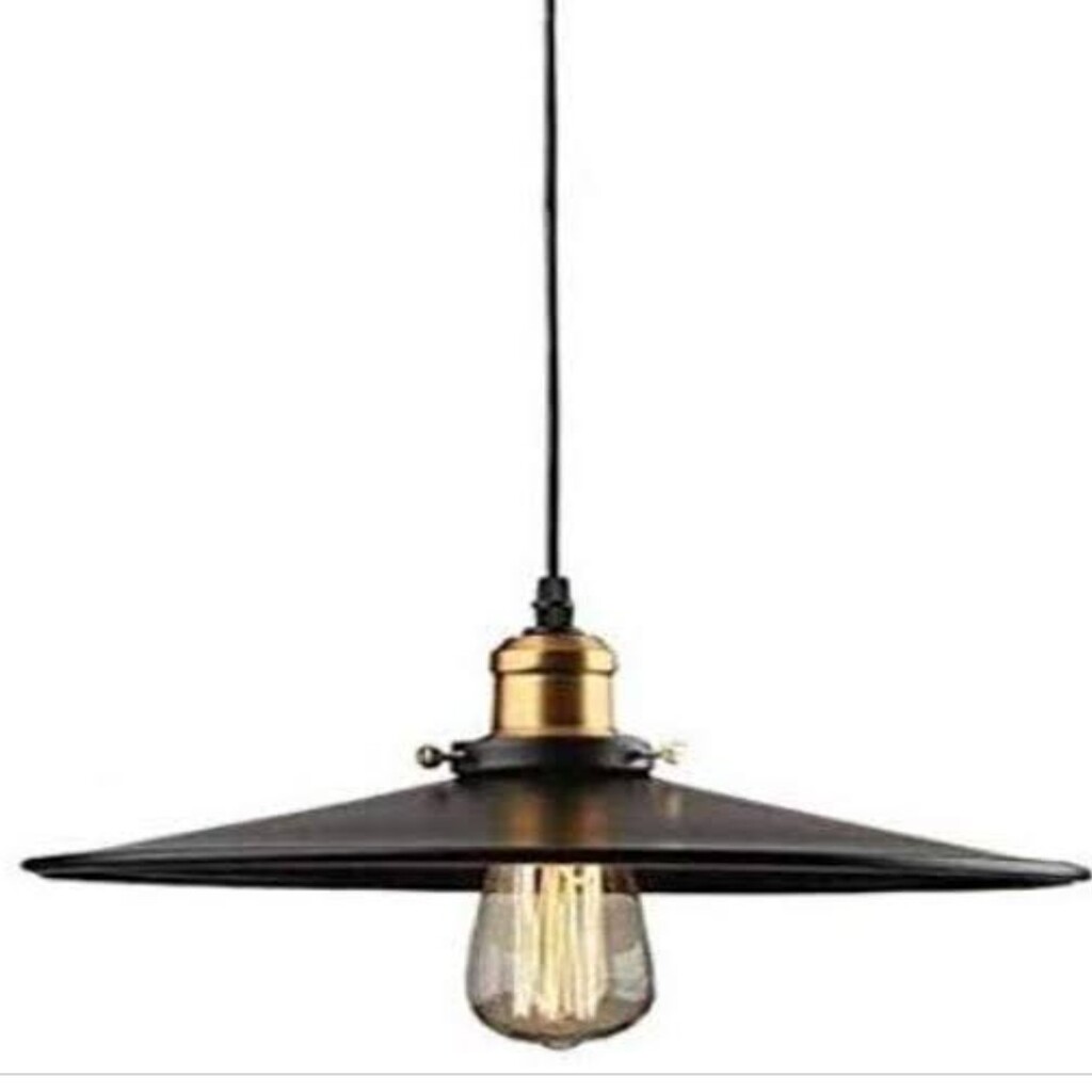 MYLİGHTS RETRO RUSTİK AVİZE SİYAH 40 CM