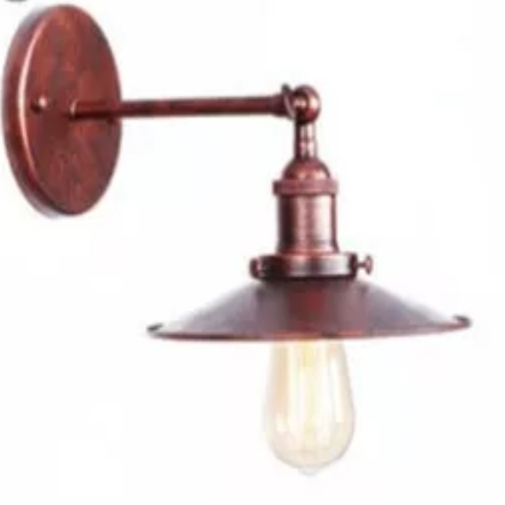 MYLİGHTS RETRO RUSTİK BAKIR ESKİTME APLİK 23CM EN DUVAR LAMBASI