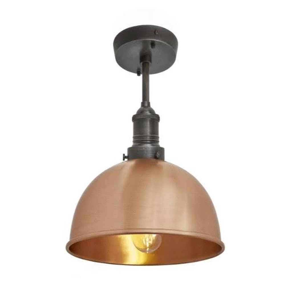 MYLİGHTS RETRO RUSTİK BAKIR TAVAN AVİZE RUSTİK AVİZE 30 CM