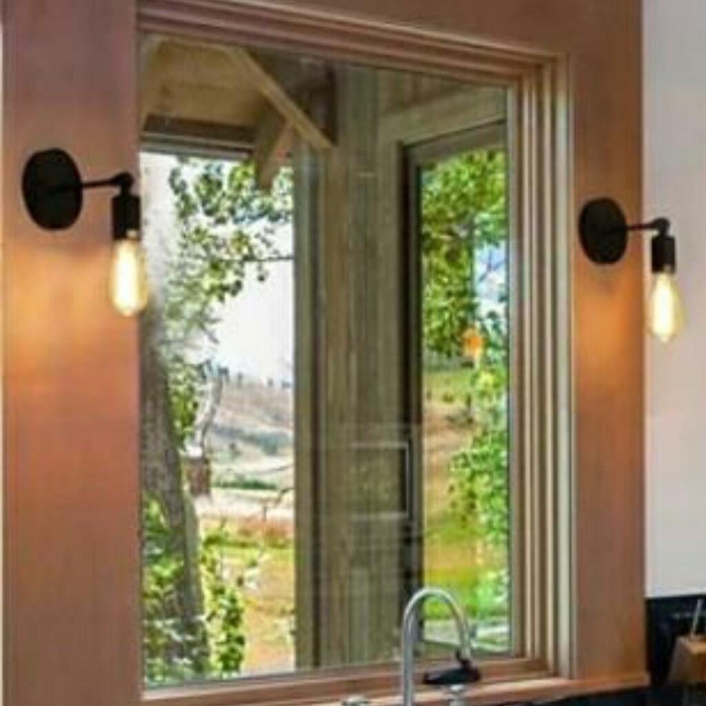 MYLİGHTS RETRO RUSTİK HAREKETLİ APLİK MAT SİYAH 