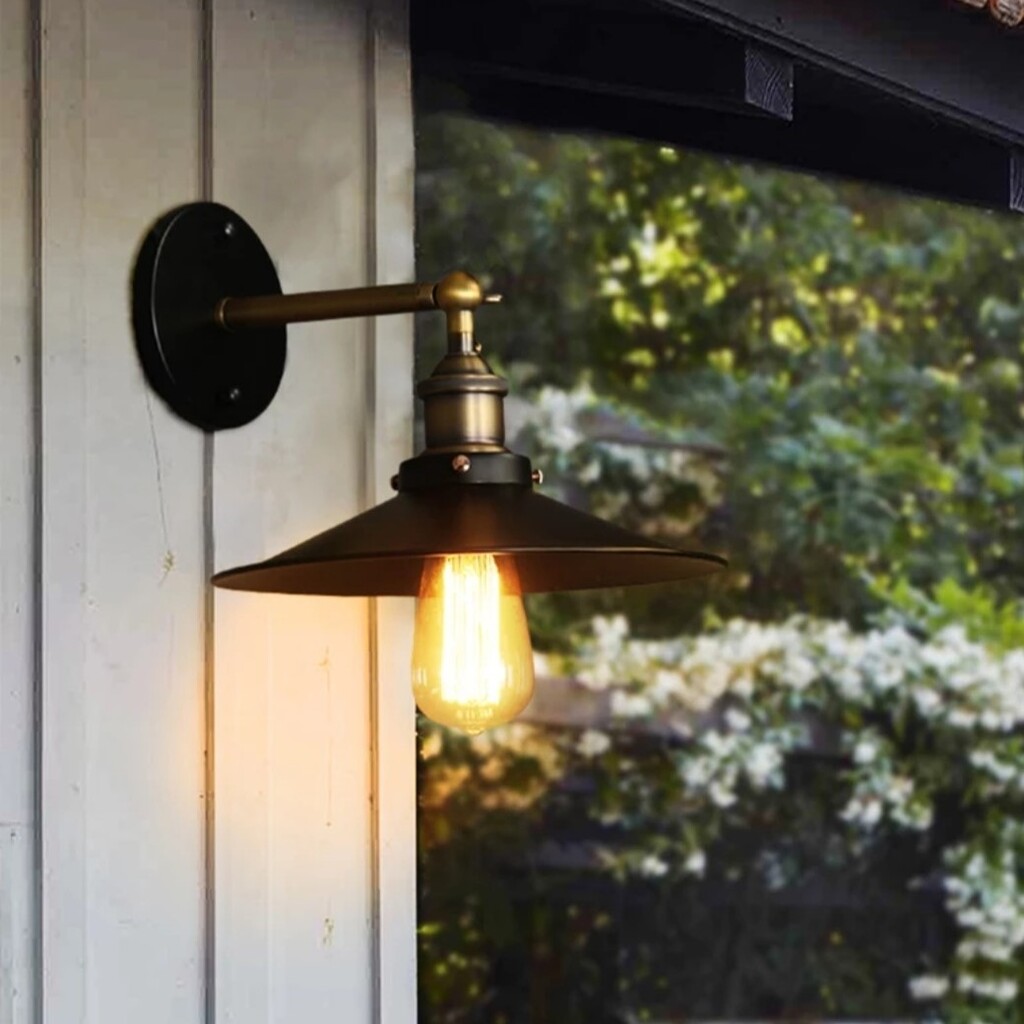 mylights retro rustik mafsalı aplik harekli aplik 22cm 