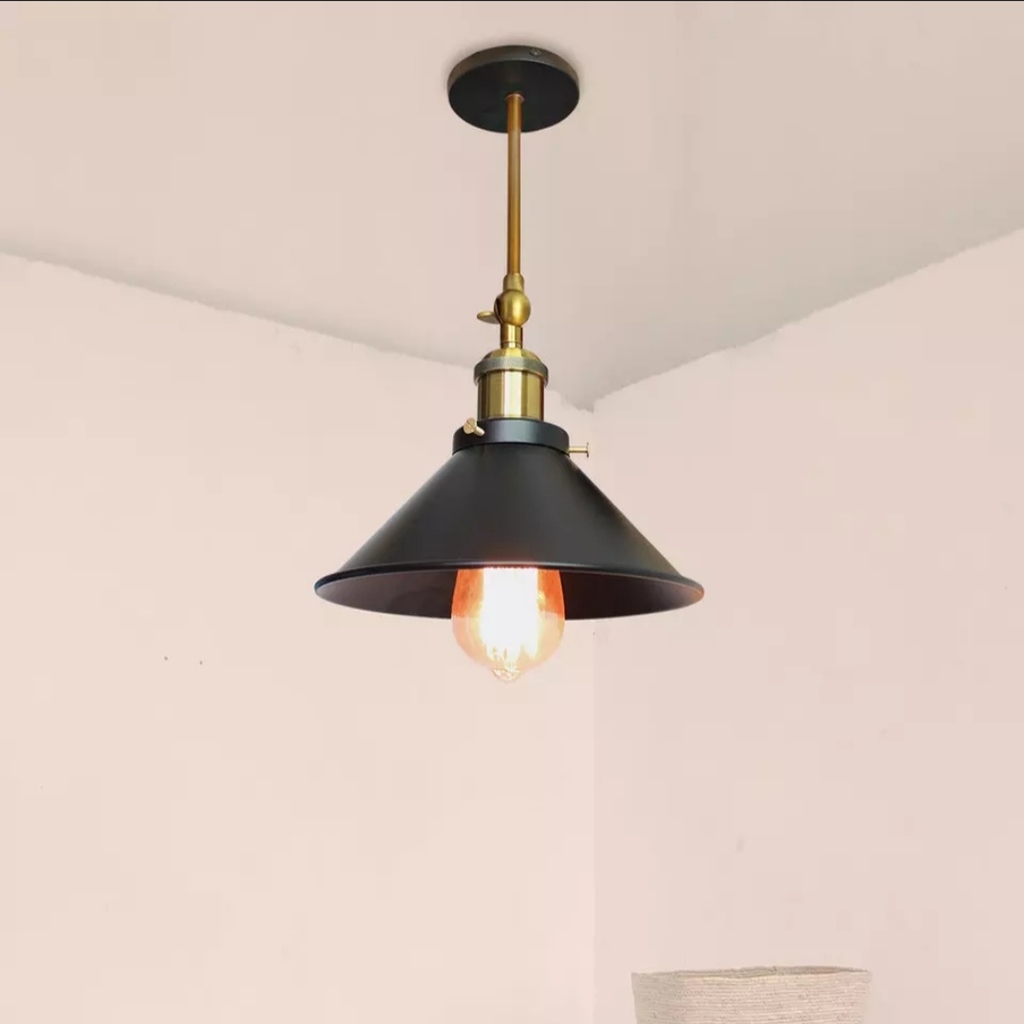 MYLİGHTS RETRO RUSTİK MAFSALI HAREKLİ AVİZE METAL AVİZE 22 CM EN