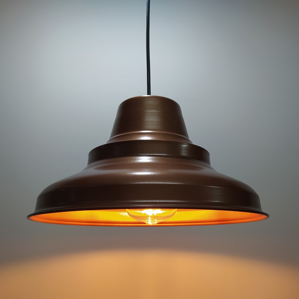 MYLİGHTS RETRO RUSTİK MAT BAKIR METAL SARKIT AVİZE