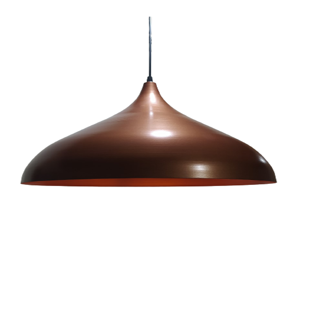 MYLİGHTS RETRO RUSTİK MAT BAKIR METAL SARKIT AVİZE 45 CM EN