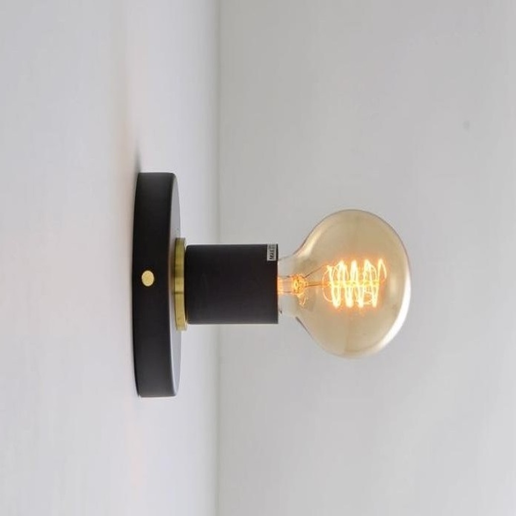 MYLİGHTS RETRO RUSTİK MAT SİYAH APLİK VE TAVAN AVİZE PLOFONYER AVİZE