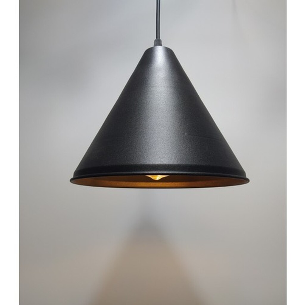 Mylights Retro Rustik Metak Konik Sarkıt Vintage Mylights Metal Sarkıt