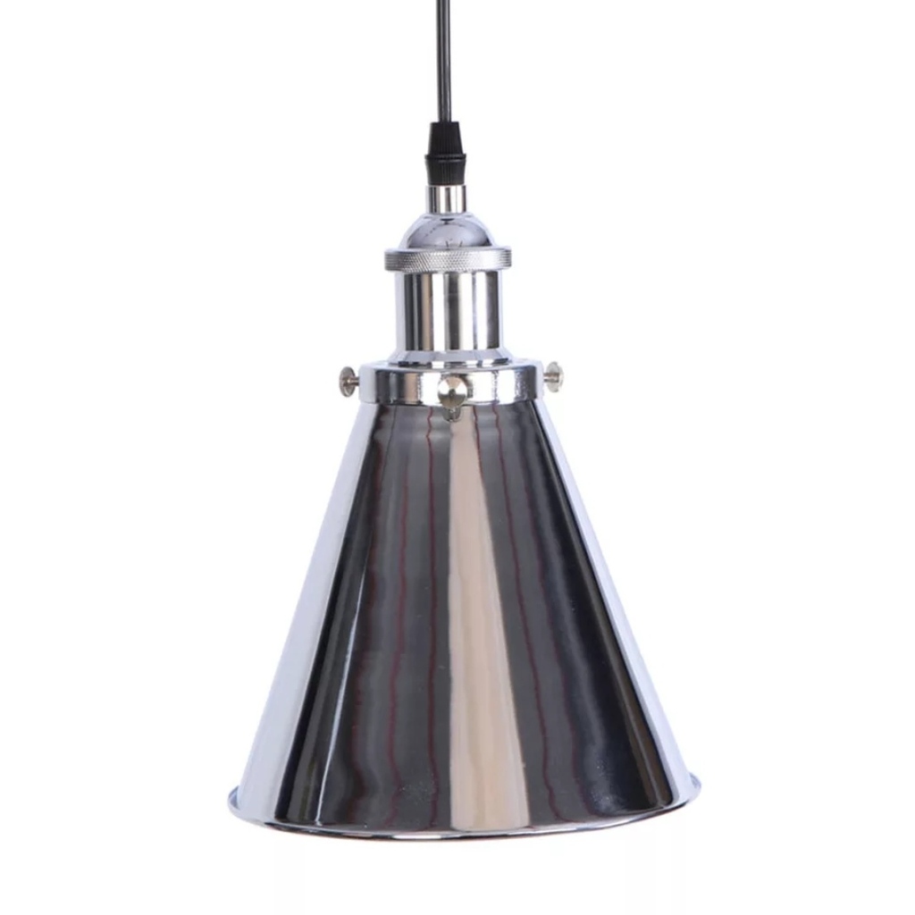 MYLİGHTS RETRO RUSTİK METAL KROM SARKIT AVİZE 18CM EN