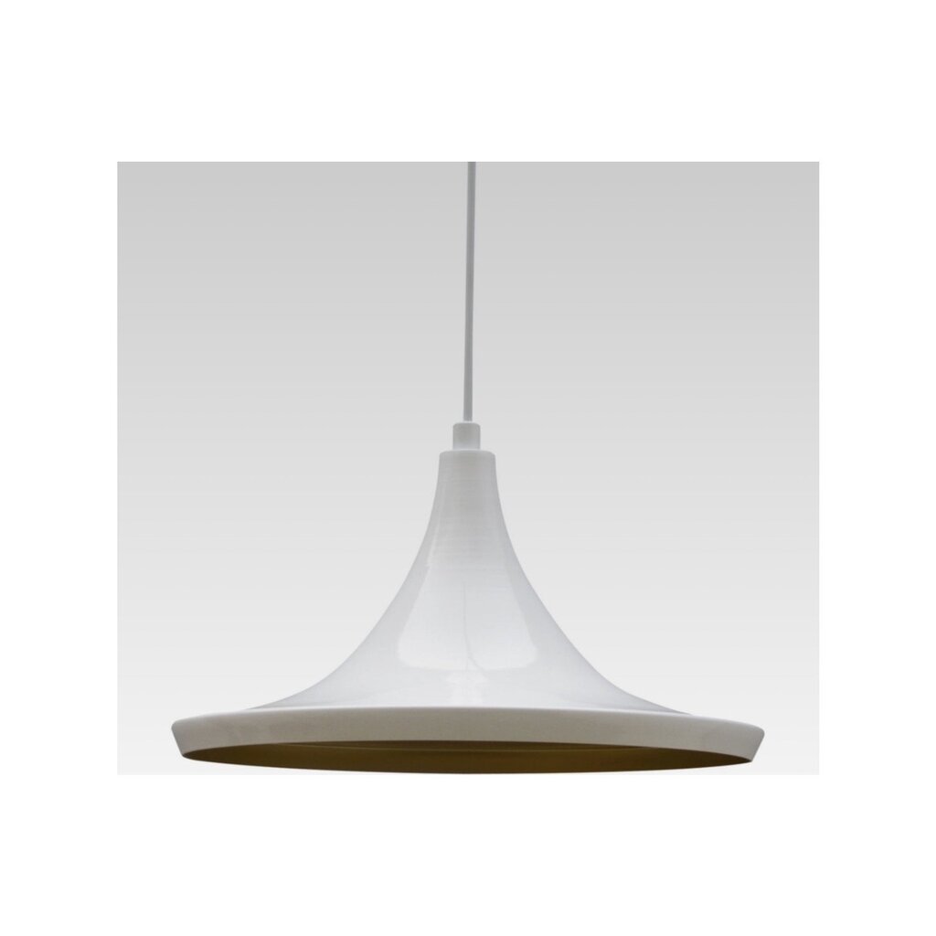 mylights retro rustik metal sarkıt avize beyaz içi altın