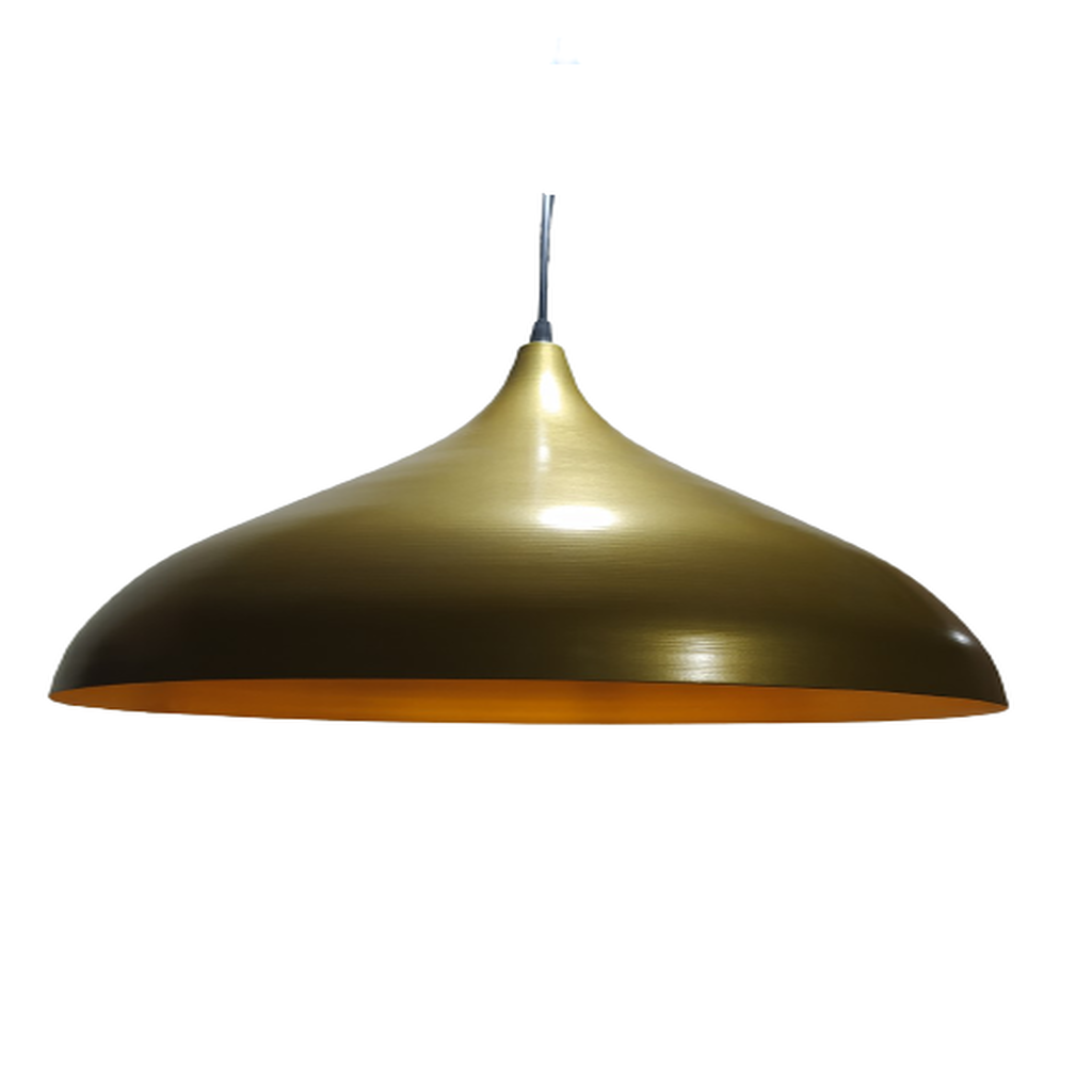 MYLİGHTS RETRO RUSTİK METAL SARKIT AVİZE MAT ALTIN AVİZE 45 CM EN