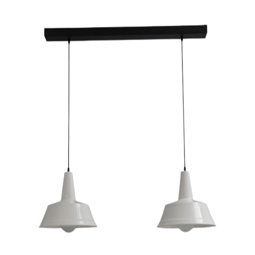 MYLİGHTS RETRO RUSTİK METAL SARKIT VİNTAGE İKİLİ AVİZE 100 CM KASA