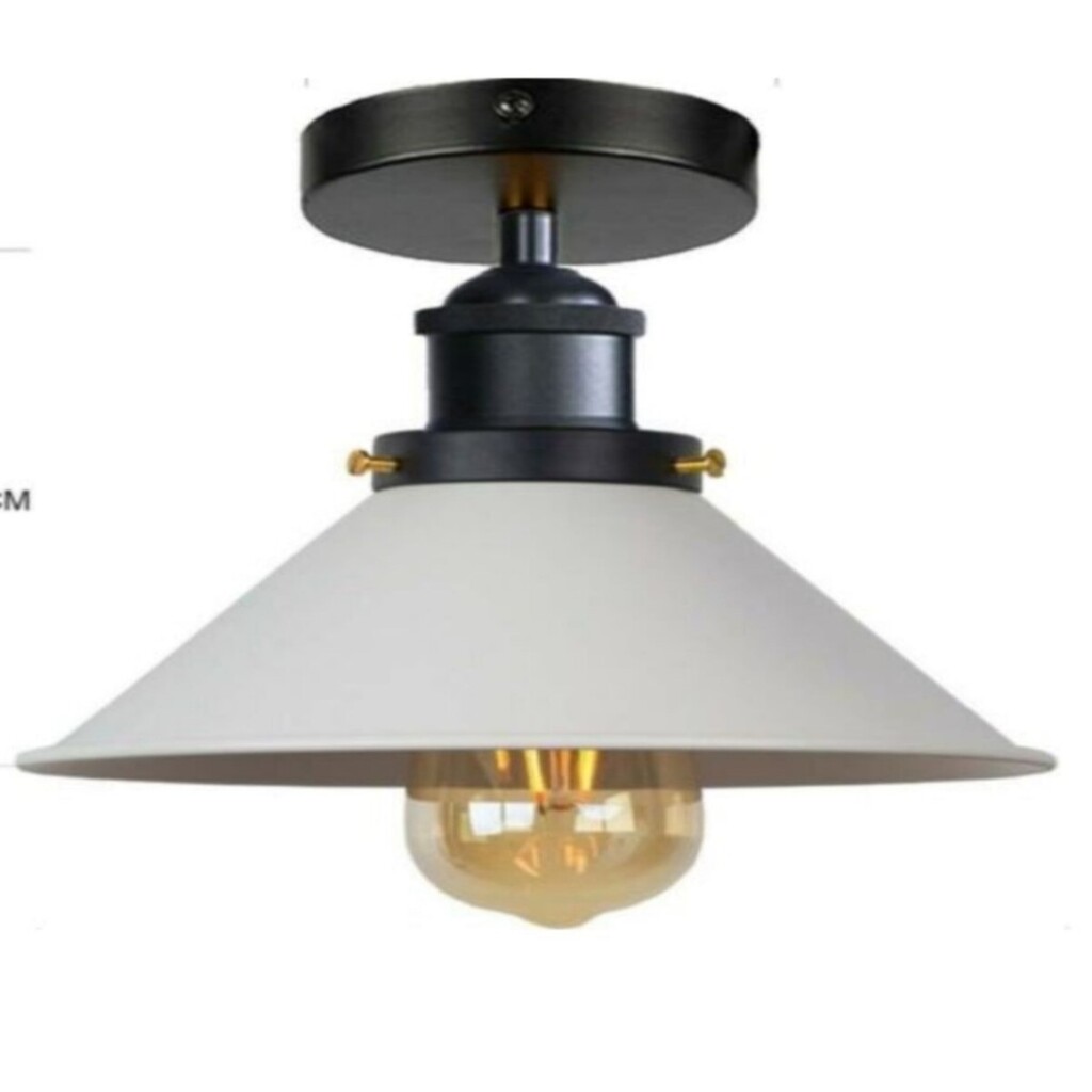 MYLİGHTS RETRO RUSTİK METAL VİNTAGE TAVAN AVİZE ARMATÜR EN 22 CM