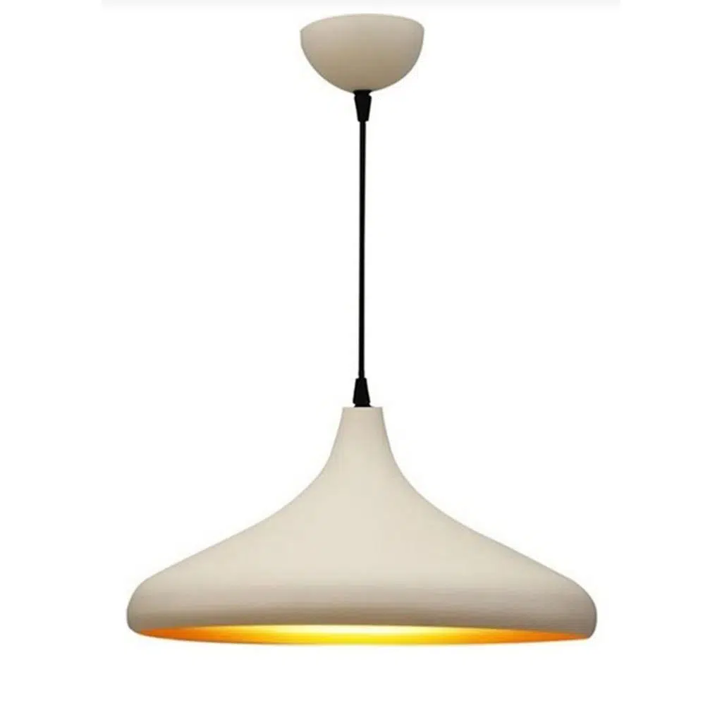 MYLİGHTS RETRO RUSTİK MODERN SPOR METAL KREM SARKIT AVİZE 35 CM